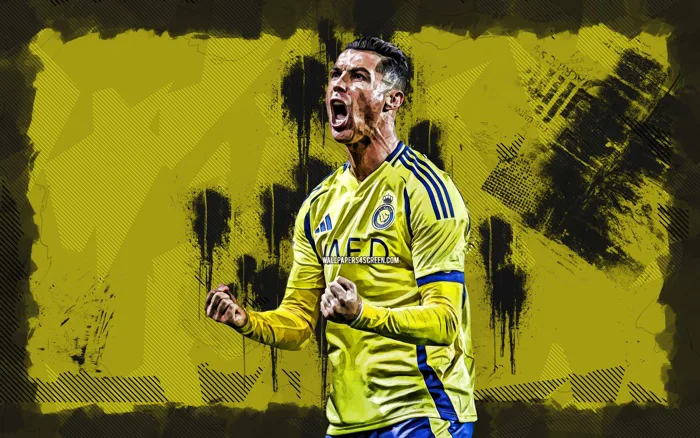 Wallpaper football, Saudi Arabia, Al Nassr, Cristiano Ronaldo, CR7, soccer,  goat for mobile and desktop, section спорт, resolution 3840x2400 - download