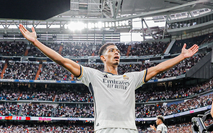 Bellingham và ngày chào sân khó quên tại Bernabeu - Báo Người Lao Động