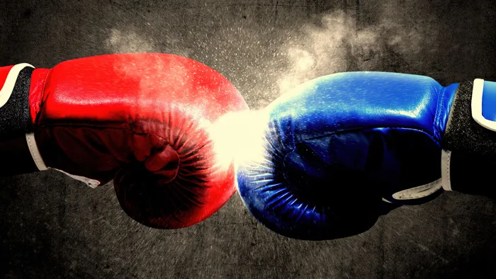 Boxing Wallpaper 4K, Punch, Gloves, Sepia background