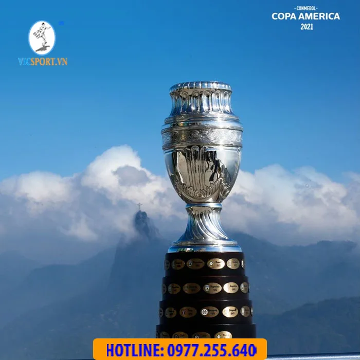 Cúp bóng đá giải Copa America 44cm - Vicsport