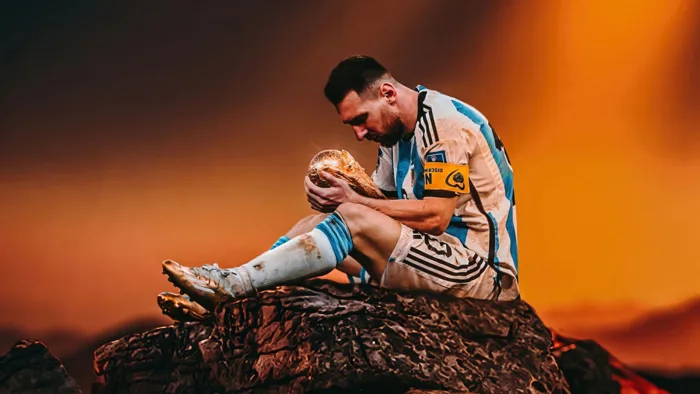 Hình nền đội tuyển Argentina đẹp sống động cho fan bóng đá