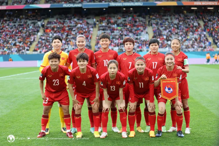 VFF - Một sô hình ảnh đội tuyển Nữ Việt Nam thi đấu tại VCK FIFA World Cup Nữ 2023