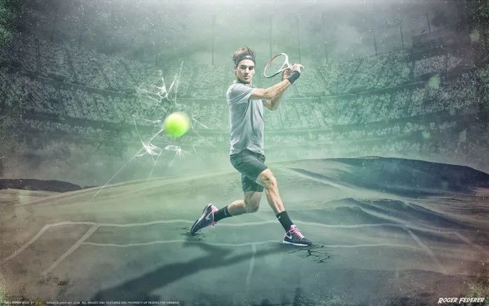 Roger Federer HD Wallpaper: Mastery on the Court | 1920x1200 | Wallpaper  Abyss