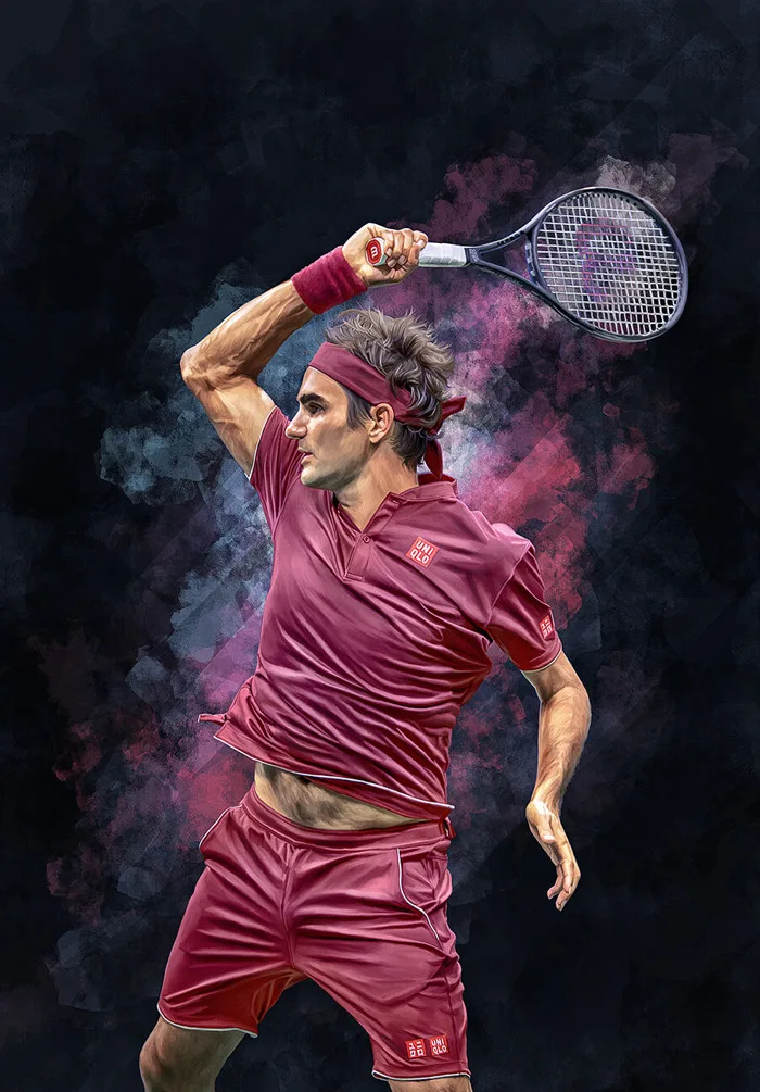 Sam Brannan - Roger Federer at US Open 2018