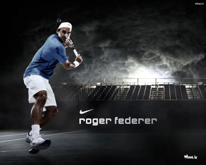 Roger Federer Dark Hd Wallpaper
