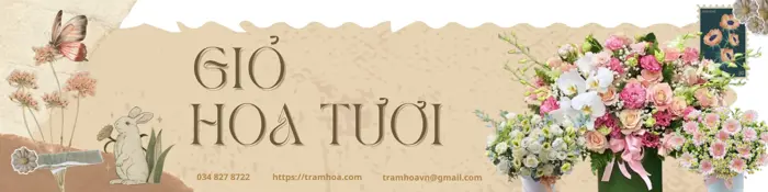 139+ Giỏ Hoa Tươi Đẹp Tặng Sinh Nhật, Chúc Mừng | Trạm Hoa