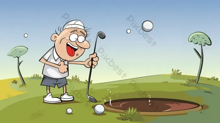 Tải miễn phí Tải Xuống Miễn Phí Hoạt Hình Golf Nền | JPG chuyên nghiệp -  Pikbest