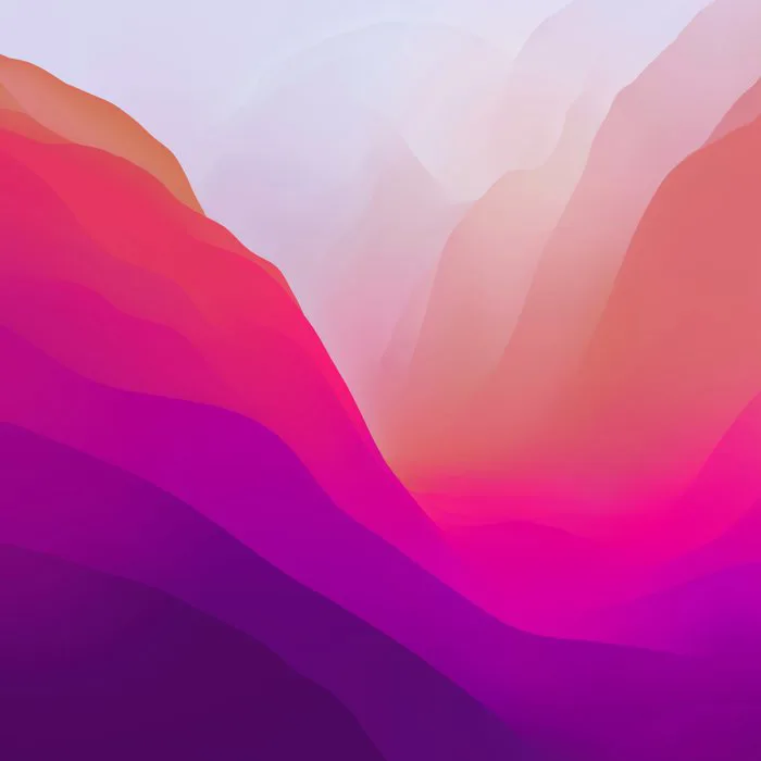 Hình Nền Gradient Sóng Trừu Tượng macOS Monterey | 7680x7680 | Wallpaper  Alchemy