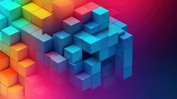 Tải miễn phí Gradient Nhiều Màu Khối đẳng Cự Nhiều Màu Với Kết Cấu Nhiễu  Trên Biểu Ngữ Hoặc Hình Nền 3d Nền Nền | JPG chuyên nghiệp - Pikbest