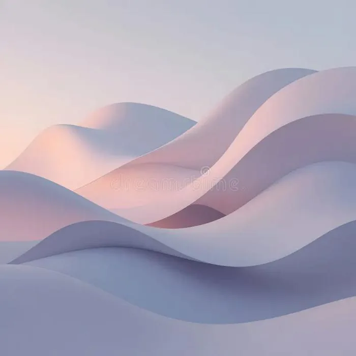 Soft Pastel 3D Gradient Wallpaper with Abstract Curves and Smooth Flowing  Layers for Elegant Minimal Background Stock Illustration - Illustration of  limb, font: 404542772