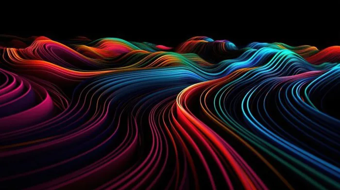 Tải miễn phí Mô Hình Màu Trừu Tượng Nền Gradient Tối Hiện đại Với Kết Xuất  Mô Hình 3d đầy Màu Sắc Nền | JPG chuyên nghiệp - Pikbest