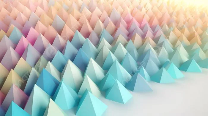 Hình nền Nền Với Mô Hình Tam Giác Màu Gradient Mềm Mại Trong Kết Xuất 3d,  Nền Kim Cương, Mô Hình đa Giác, Kết Cấu Kim Cương Background Vector để tải  xuống
