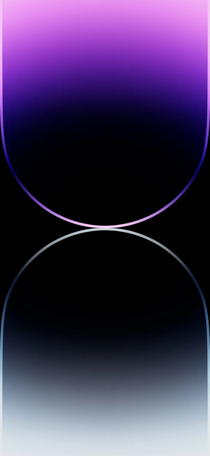 Hình Nền iOS Trừu Tượng Gradient Tím 4K | 2208x4785 | Wallpaper Alchemy