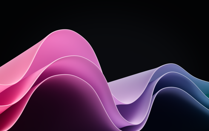 Hình Nền Sóng Trừu Tượng Windows 11 4K | 3840x2400 | Wallpaper Alchemy