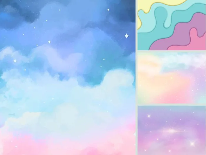 Phông nền Pastel file PSD, hình ảnh JPG/JPEG chất lượng cao, kích thước lớn
