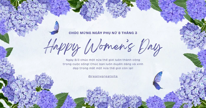 Kho mẫu nền 8/3 đẹp cho backdrop, thiệp và bài đăng | Canva