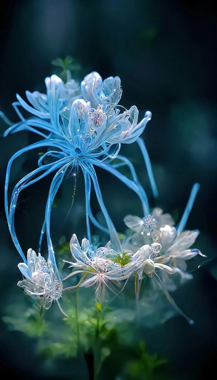 Beautiful Blue and White Flowers with Water Droplets | Hình nền hoa bỉ ngạn  xanh, Hoa