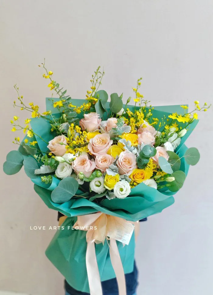 Bó Hoa Xanh Hy Vọng - LOVE ARTS