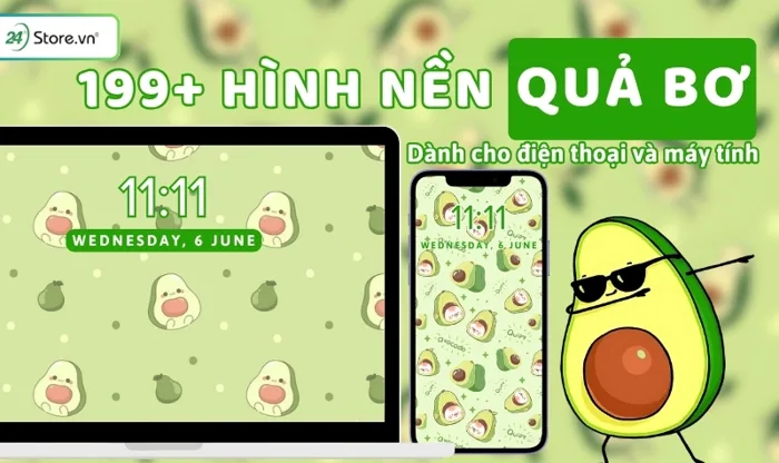 TOP 199+ Hình nền quả bơ ĐÁNG YÊU cho điện thoại và máy tính