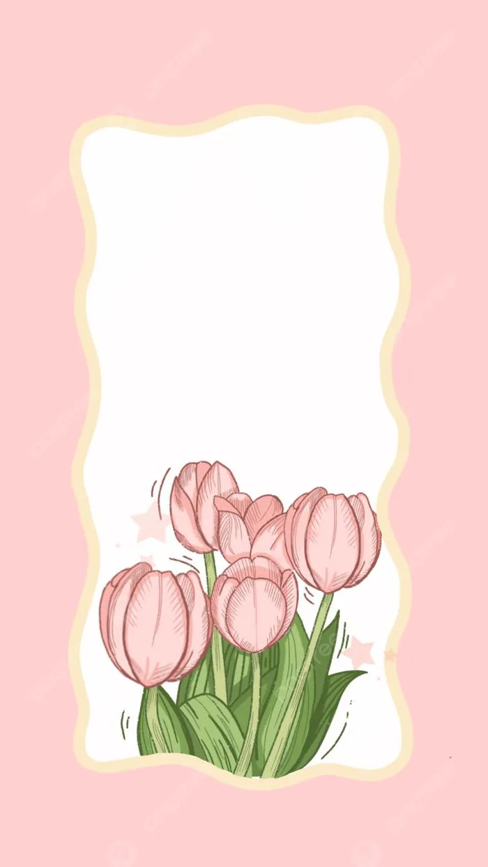 Nền Hình Nền điện Thoại Hoa Tulip Tươi Mát Hình Nền Cho Tải Về Miễn Phí -  Pngtree