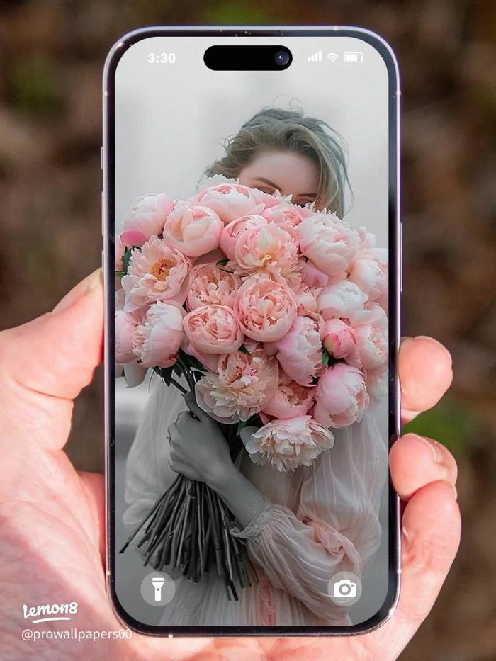Hình nền điện thoại iPhone 4K hoa siêu đẹp: hoa hồng, tulip, mẫu đơn