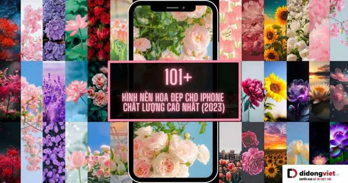 101+ Hình nền hoa đẹp cho iPhone chất lượng cao 2025
