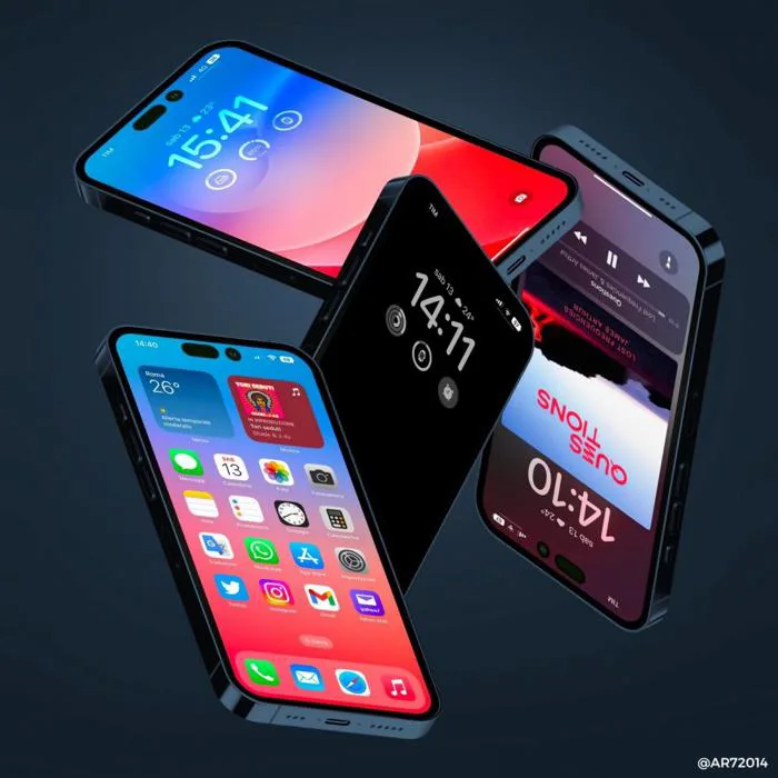 Hình ảnh đồ họa iOS 16 beta chạy trên iPhone 14 Pro/Pro Max
