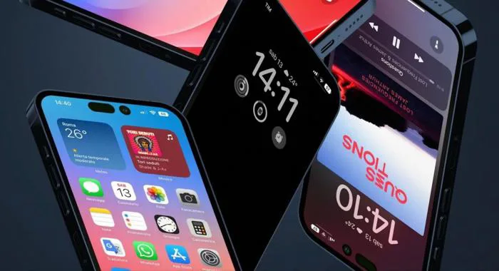 Hình ảnh đồ họa iOS 16 beta chạy trên iPhone 14 Pro/Pro Max