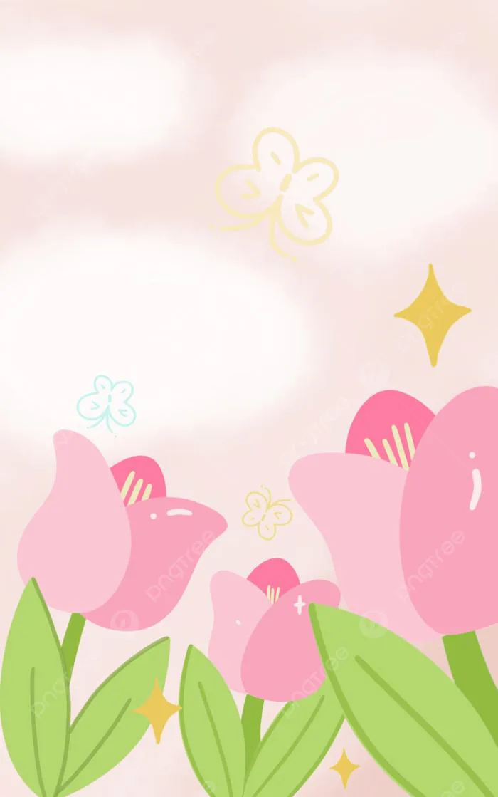 Nền Hoa Tulip Màu Hồng Hình Nền điện Thoại Di động Hình Nền Cho Tải Về Miễn  Phí - Pngtree