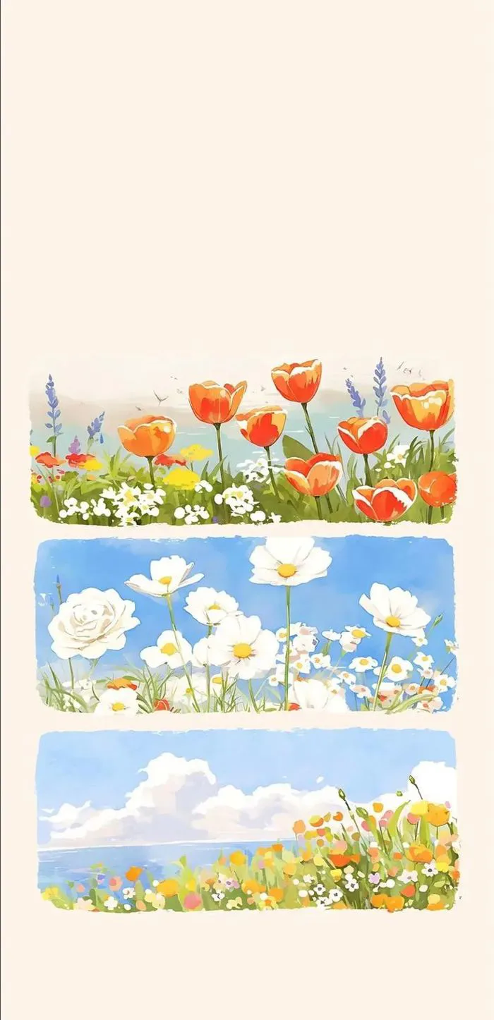 Hình nền hoa | Tranh màu nước, Hình nền điện thoại, Ảnh tường cho điện thoại