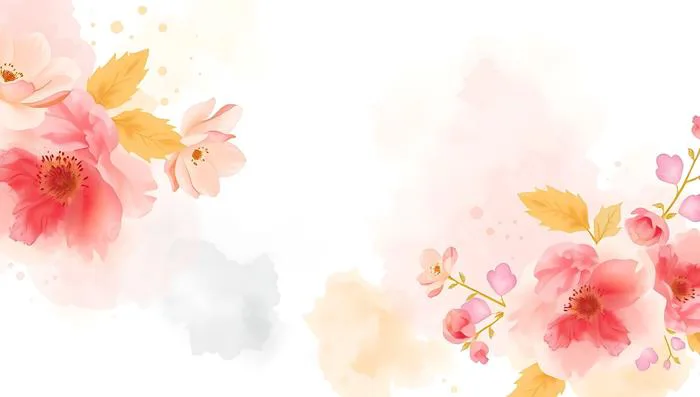 Hình nền Nền Lá Mùa Xuân Và Hoa Nghệ Thuật Màu Nước, Nền Hoa, Nền Màu Nước, Nền  Màu Hồng Background Vector để tải xuống miễn phí - Pngtree