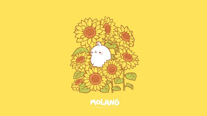 Hình nền màu vàng dễ thương, ảnh nền vàng ngộ nghĩnh đáng yêu