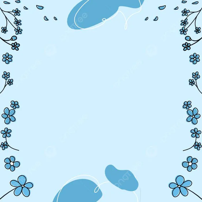 Hình nền Nền Khung Hoa Màu Xanh, Khung, Màu Xanh Da Trời, Hoa Clipart  Background Vector để tải xuống miễn phí - Pngtree