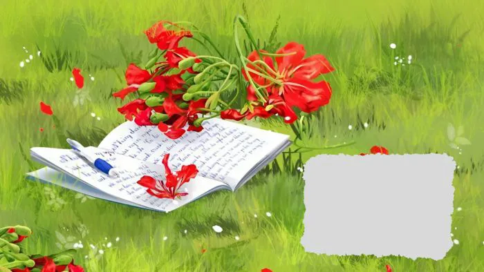 Top 40+ hình nền PowerPoint hoa phượng thơ mộng, thu hút