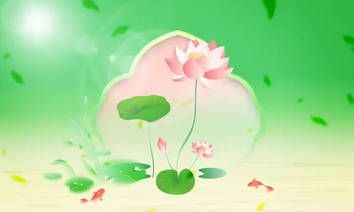 Psd hình nền hoa sen Lotus flower wallpaper 14949 - File Đồ Hoạ