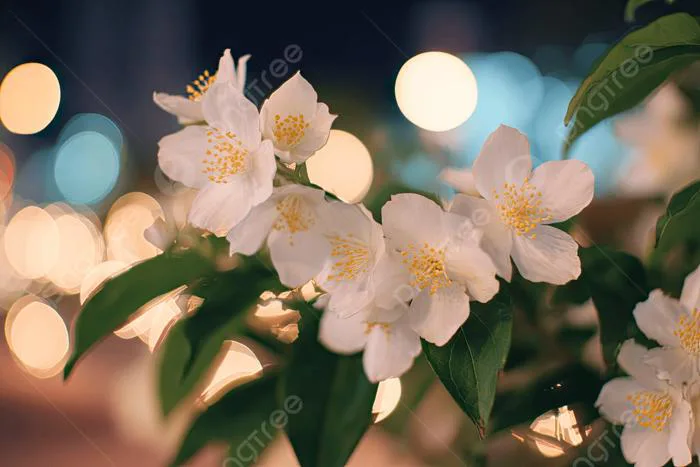 Hình nền Nền Hoa Hoa Nhài Trắng Thơm Nở Vào Ban đêm, Hoa Nhài, Cây Leo, Thơm  Background Vector để tải xuống miễn phí - Pngtree