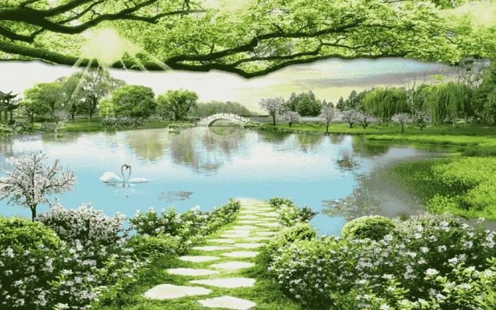 Tranh phong thuỷ cho người mệnh Mộc hút tài lộc, may mắn