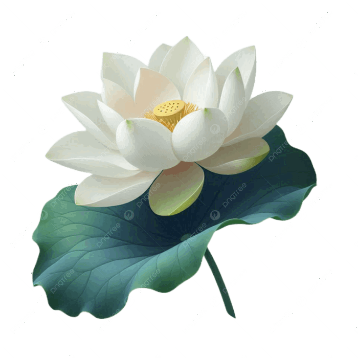 Hình ảnh Hoa Sen Trắng Với Nền Lá Trong Suốt PNG , Hoa Sen Trắng, Hoa, Hoa  Loa Kèn PNG trong suốt và Vector để tải xuống miễn phí