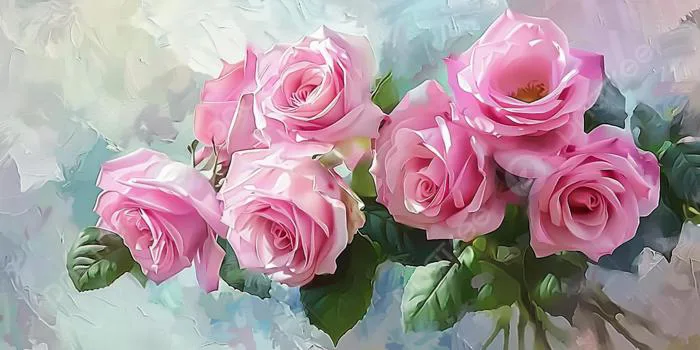 Hình nền Nền Bức Tranh Sơn Dầu Với Hoa Hoa Hồng Hoa Thanh Lịch Bó Hoa Cổ  điển Tác Phẩm Nghệ Thuật Bức Tranh Màu Hồng Lãng Mạn, Hoa Hồng, Hoa, Tranh