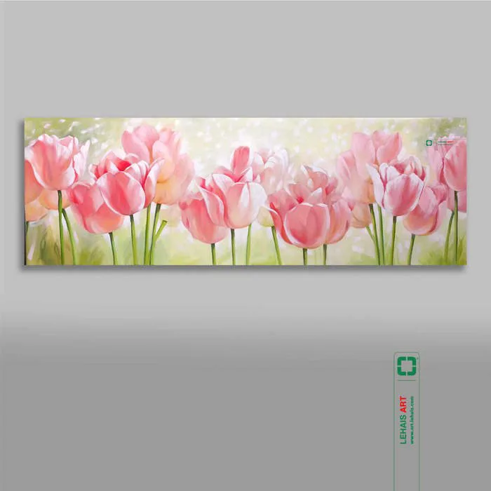 Tranh sơn dầu tĩnh vật hoa Tulip - TSD767LHAR