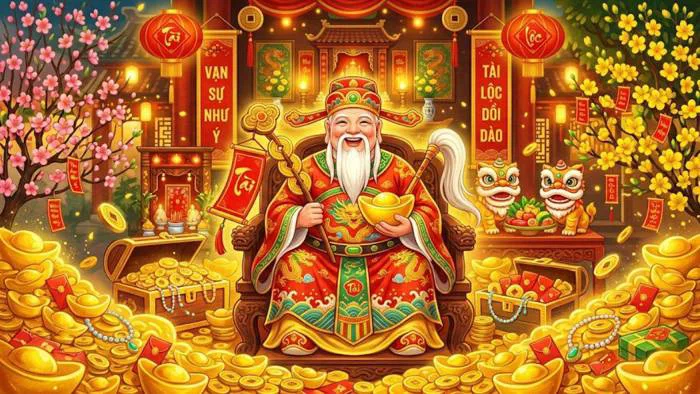 199+ Hình nền thần tài thu hút tài lộc, đẹp nhất 2026
