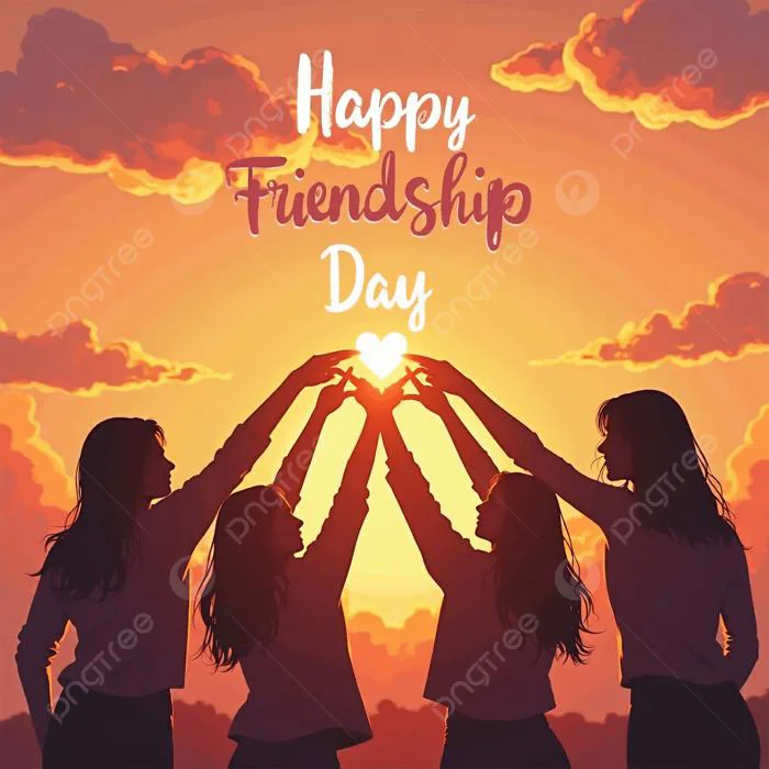 Hình nền Nền Ngày Tình Bạn Vui Vẻ Hoàng Hôn Phụ Nữ đoàn Kết Tạo Thành Trái  Tim Bàn Tay, Ngày Tình Bạn Vui Vẻ, Minh Họa Tình Bạn, Bóng Hoàng Hôn