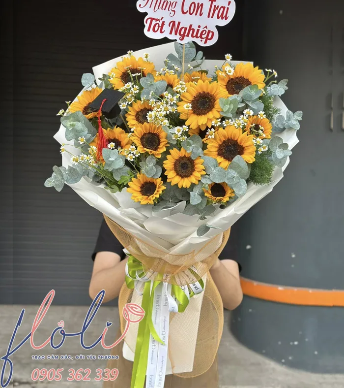 Mẫu Hoa Chúc Mừng Lễ Tốt Nghiệp đẹp đang dạng nhất - FLoLi