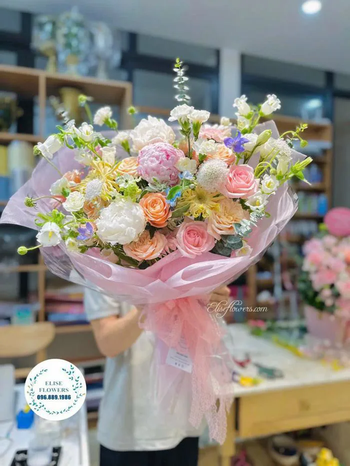 BÓ HOA CHÚC MỪNG TỐT NGHIỆP. Đặt mua hoa tặng tốt nghiệp ở Cầu Giấy