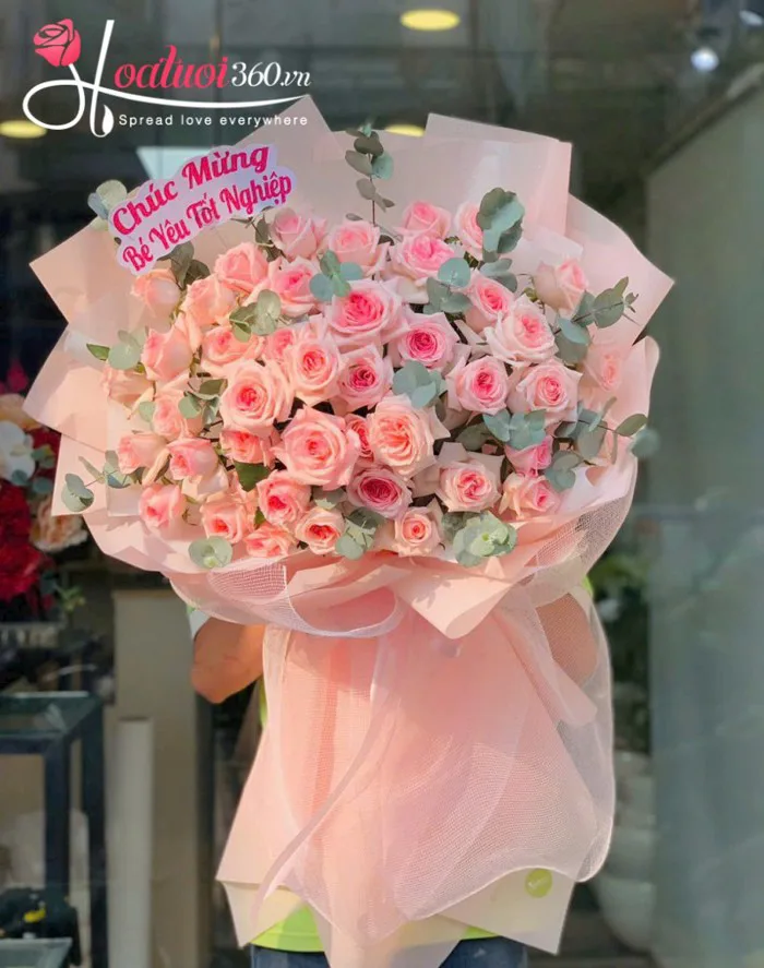 199+ bó hoa tốt nghiệp đẹp - Giao tận trường