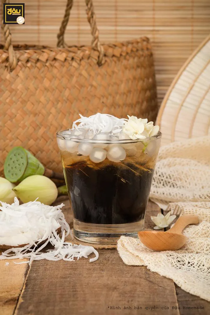 Chè thạch trân châu hoa nhài | Đậu Homemade