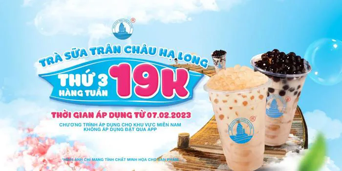 MIỀN NAM| - TRÀ SỮA TRÂN CHÂU HẠ LONG GIÁ SỐC #CHỈ_19K VÀO MỖI THỨ BA HÀNG  TUẦN - Sữa chua trân châu Hạ Long