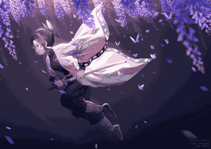 Ảnh Hoa Tử Đằng Anime Kimetsu Tuyệt Đẹp [81+ Ảnh Cute Nhất]