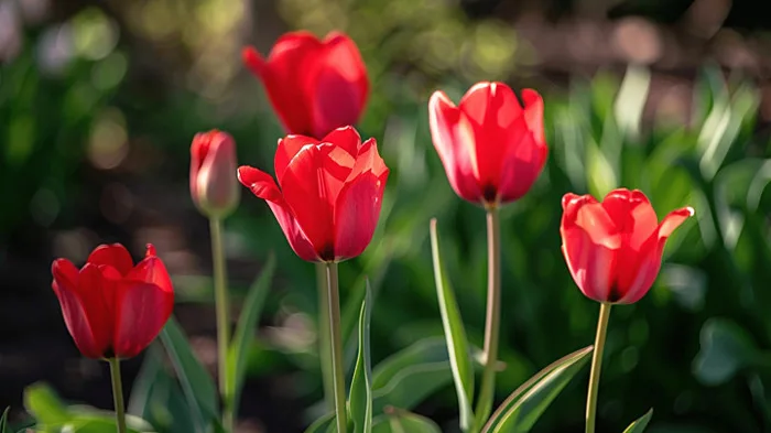 Hình ảnh Nền Vườn Hoa Tulip đỏ, Vườn Hoa Tulip đỏ Vector Nền Và Tập Tin Tải  về Miễn Phí | Pngtree