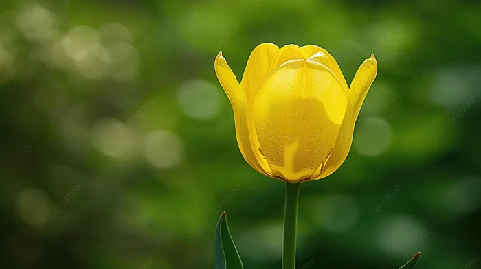 Hình nền Hoa Tulip Vàng Trên Nền Xanh, Màu Vàng, Hoa Tulip, Màu Xanh Lá  Background Vector để tải xuống miễn phí - Pngtree